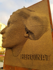 The Heroinat Memorial is unveiled